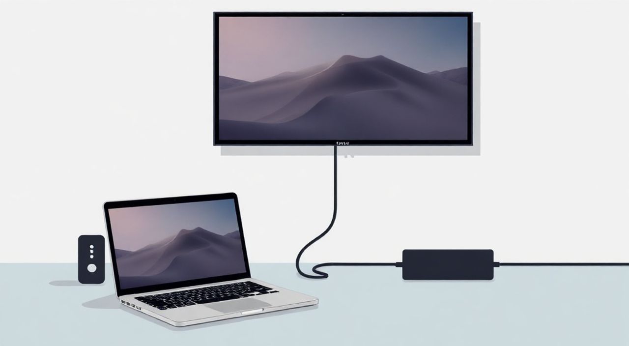 Как подключить macbook к телевизору
