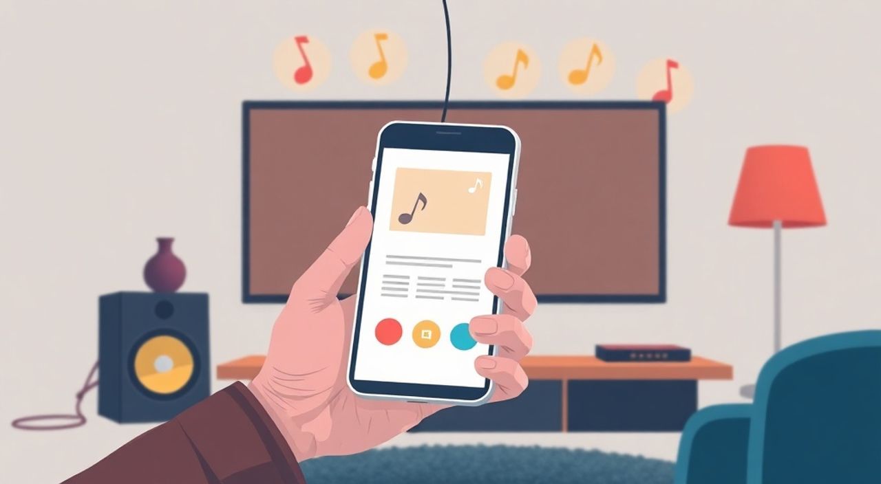 Как подключить музыку к телевизору через телефон