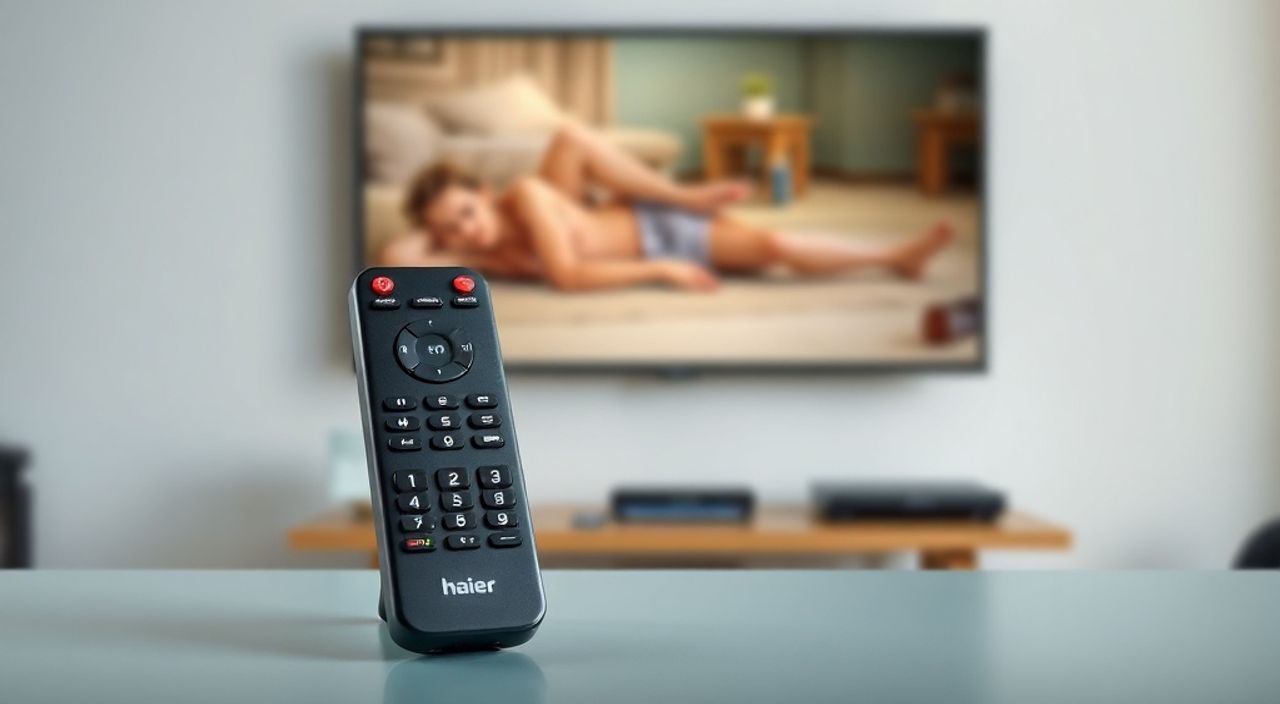 Как подключить пульт haier к телевизору