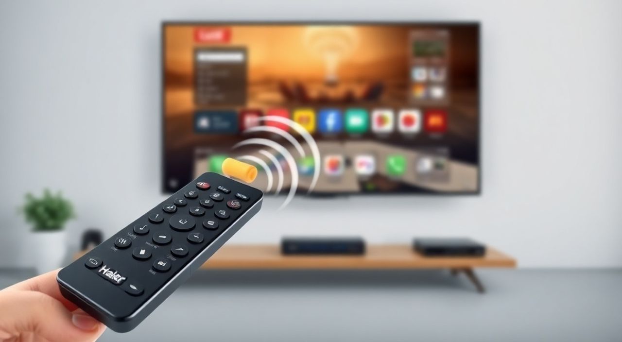 Как подключить пульт к телевизору haier