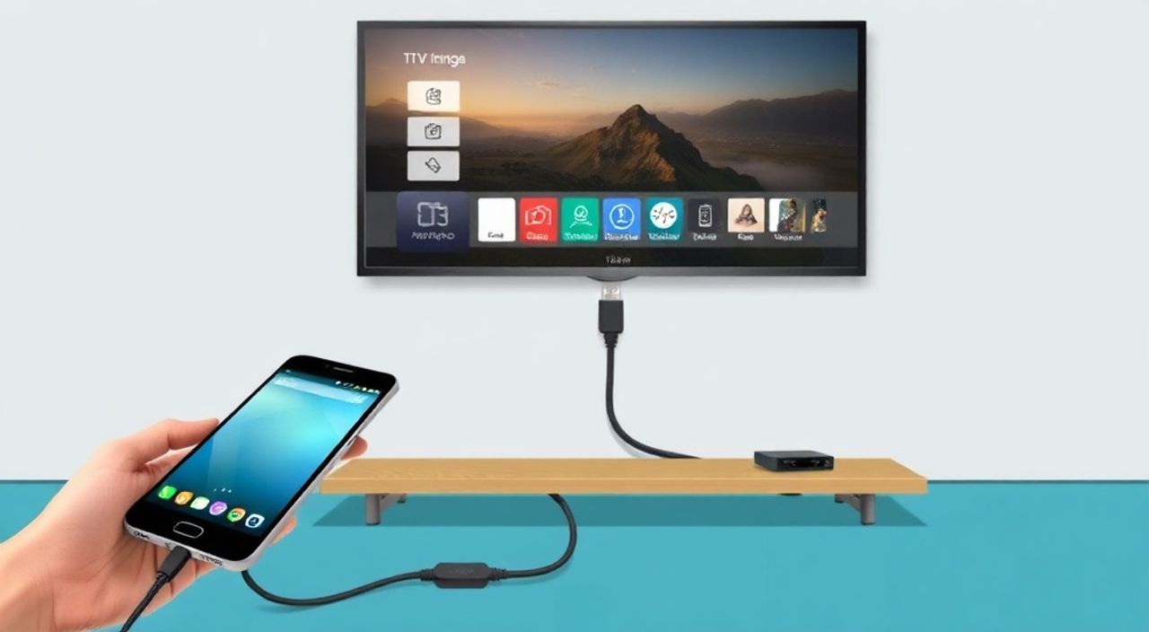 Как подключить телефон к телевизору через usb кабель андроид