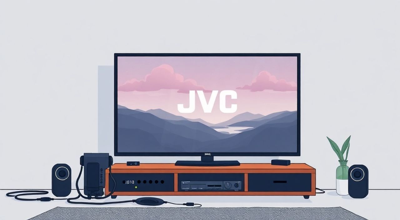 Как подключить телевизор jvc к приставке