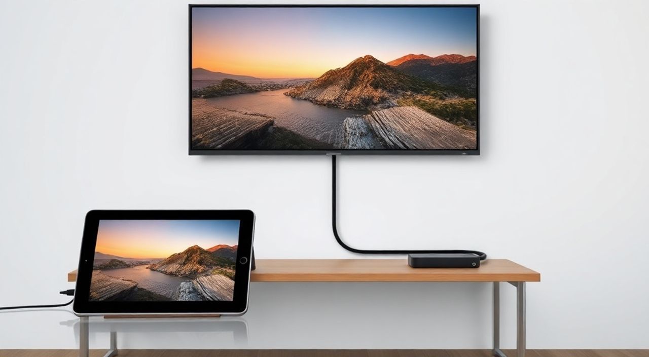 как подключить телевизор к планшету через hdmi