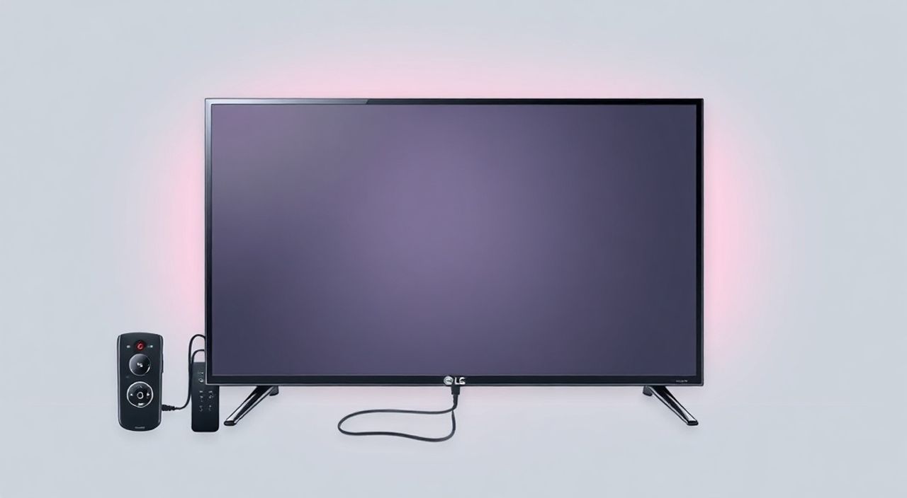 как подключить телевизор lg без пульта
