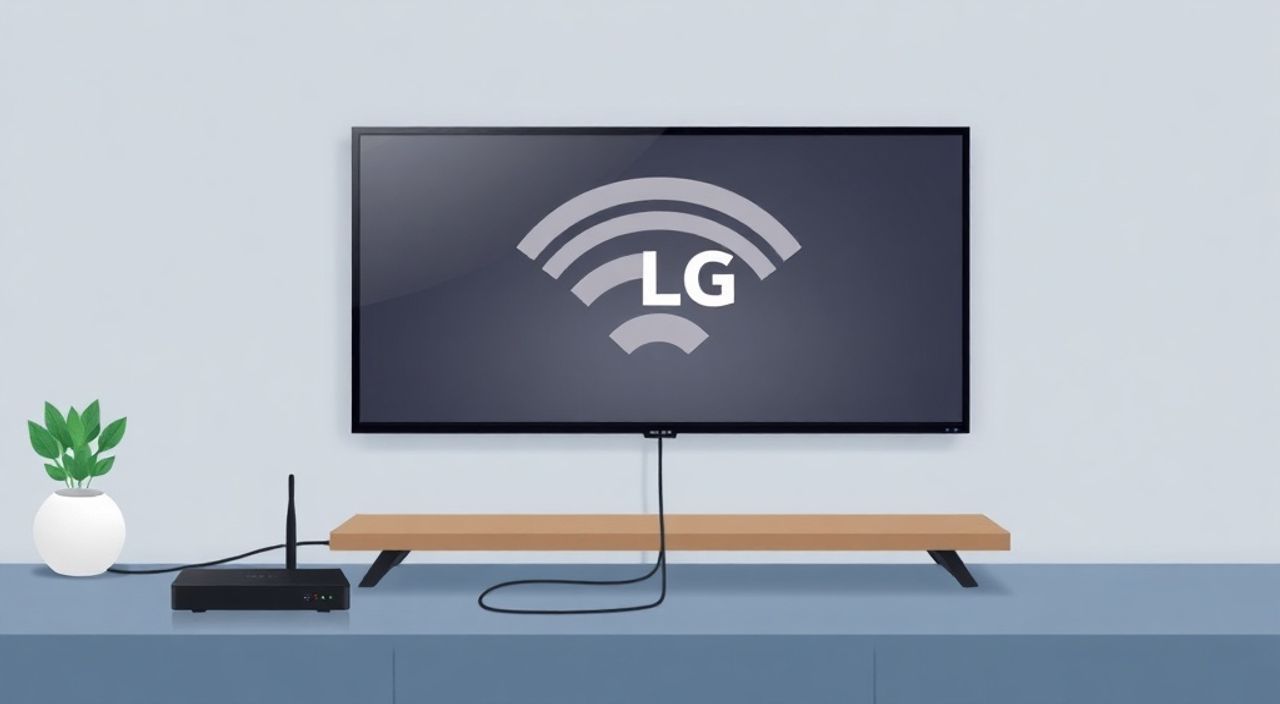 Как подключить телевизор lg к интернету через wifi роутер