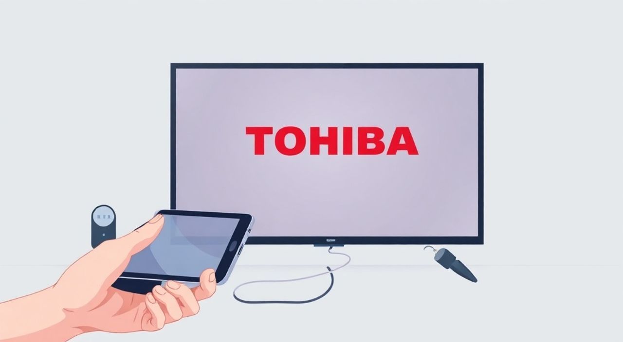 Как подключить телевизор тошиба к телефону