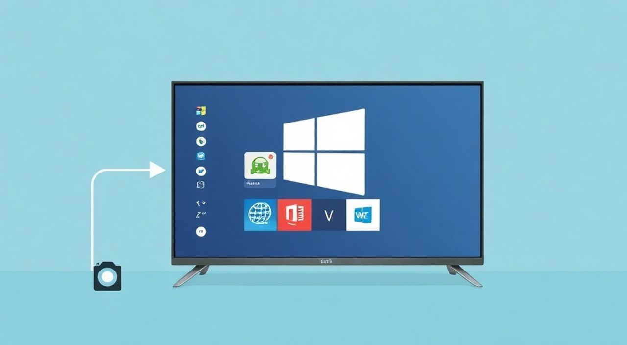 Как подключить windows 10 к телевизору