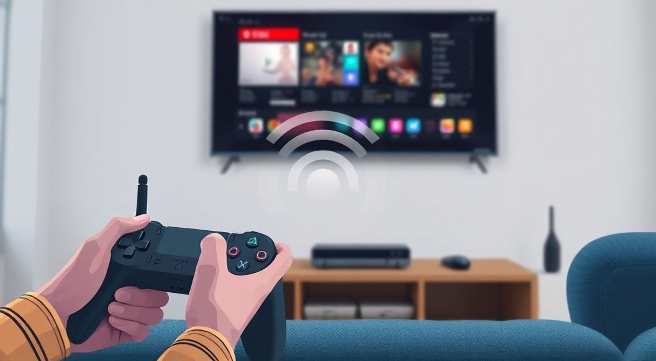 Как подключить wireless controller к телевизору