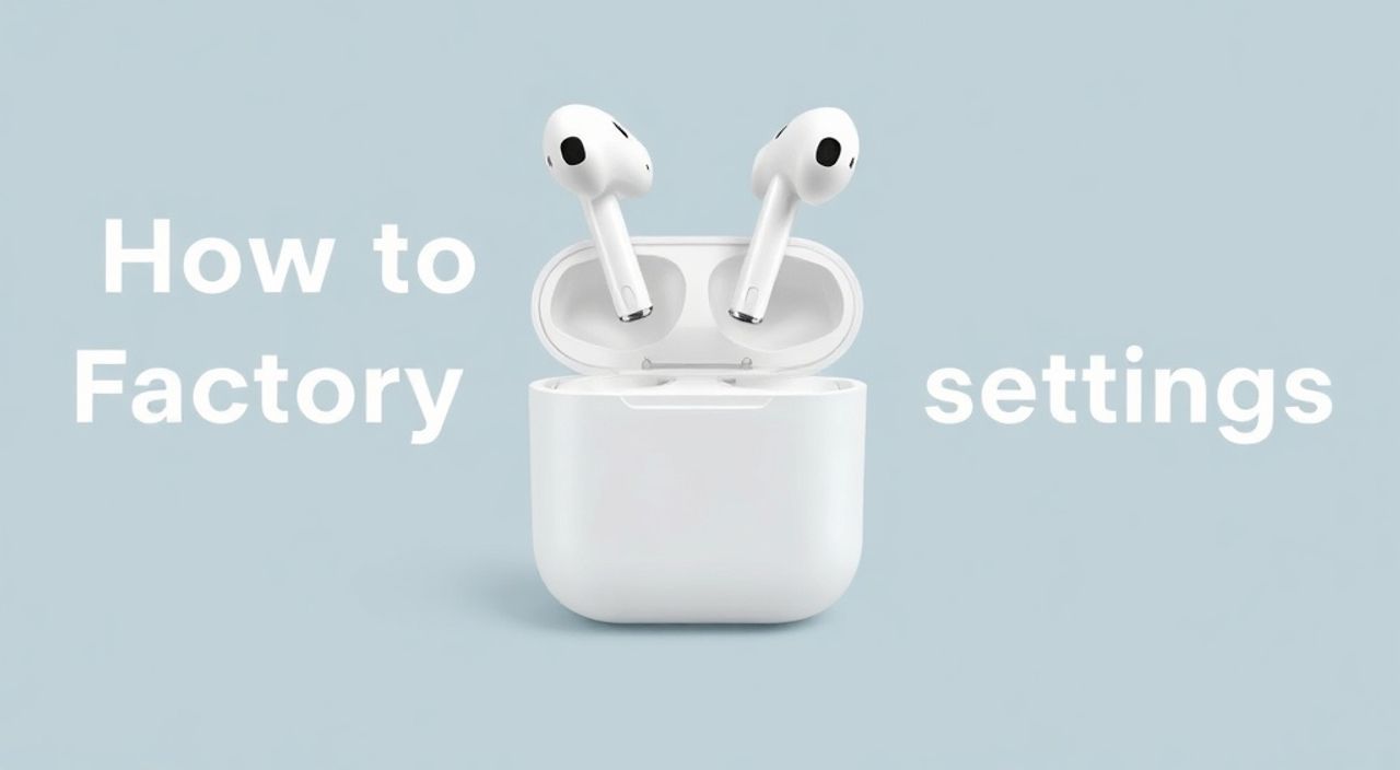Как сбросить airpods 2 к заводским настройкам