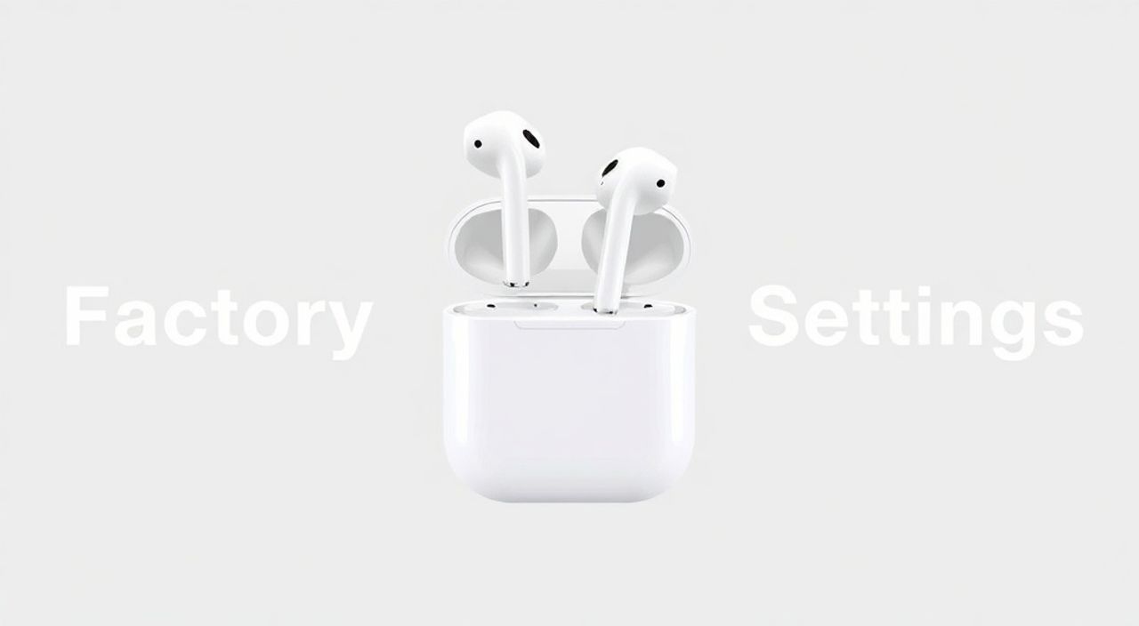 Как сбросить до заводских настроек наушники airpods