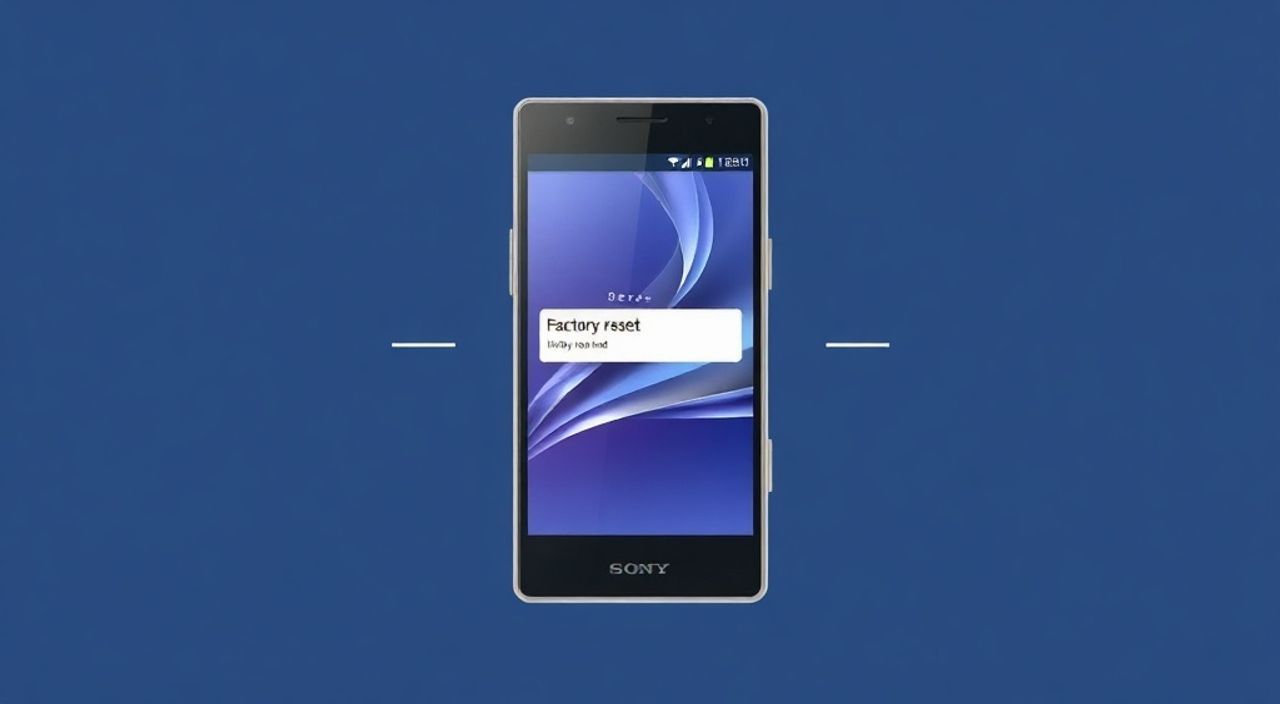 Как сбросить sony xperia до заводских настроек