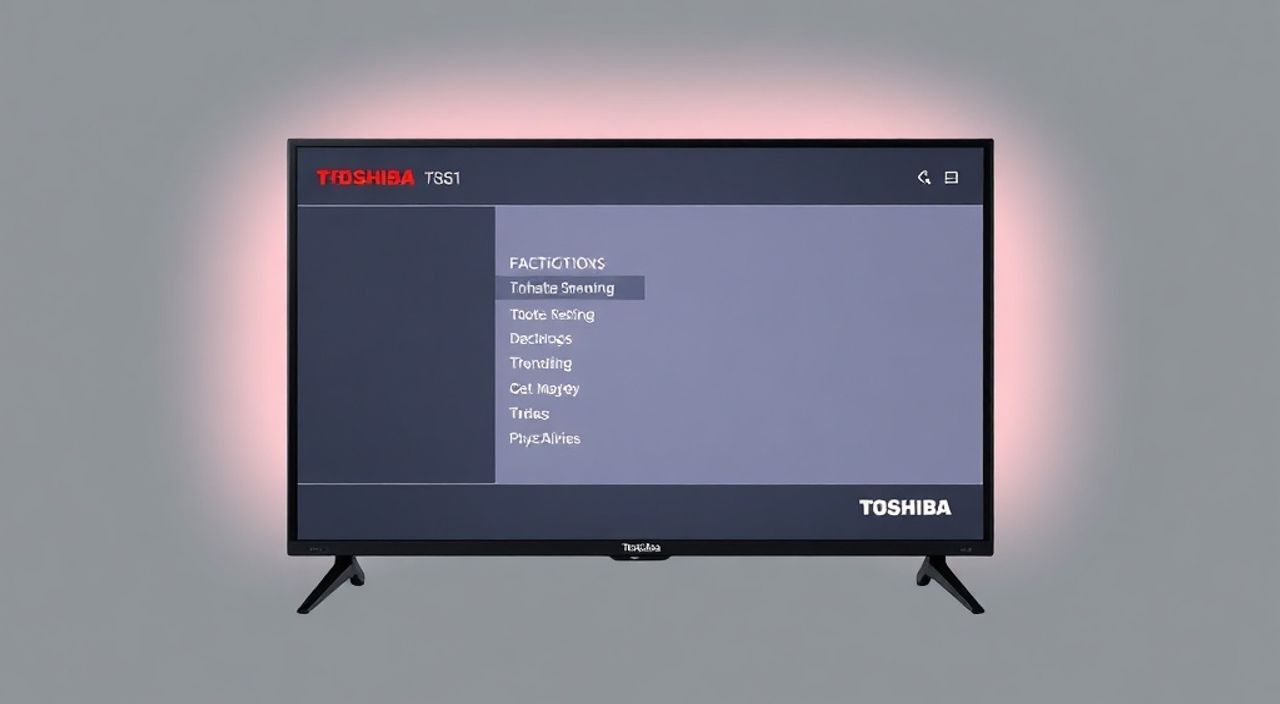 Как сбросить телевизор до заводских настроек тошиба