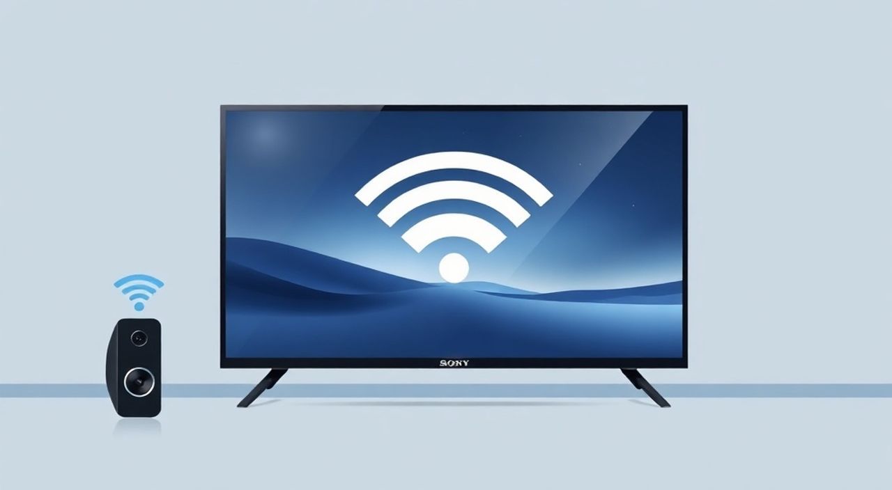 Как телевизор сони бравиа подключить к wifi