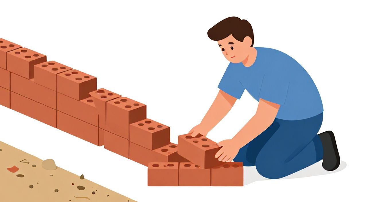 как укладывать кирпич