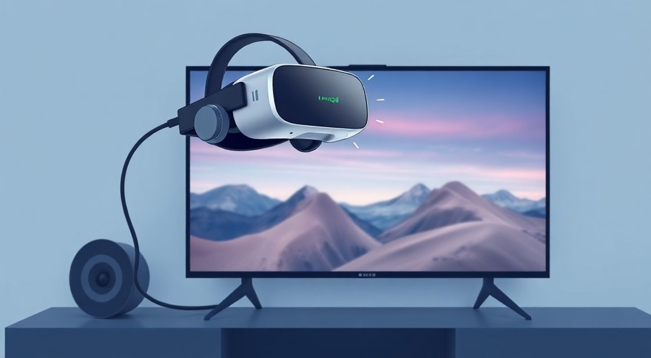 как vr очки подключить к телевизору