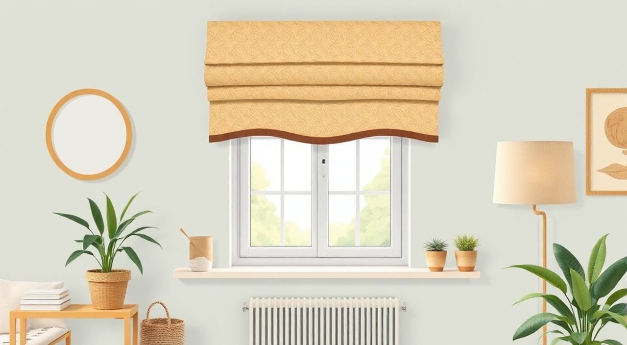 Как выбрать римскую штору