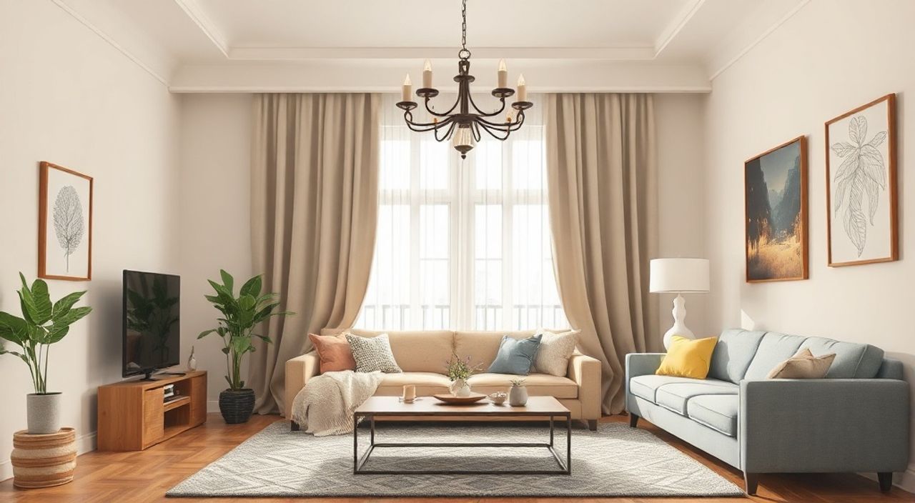 Как выбрать шторы в гостиную по цвету
