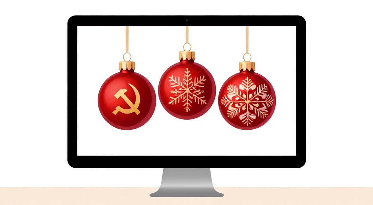 Набор советских елочных игрушек
