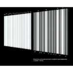 Гипсовая 3D панель «Разбежка (широкие/узкие)»