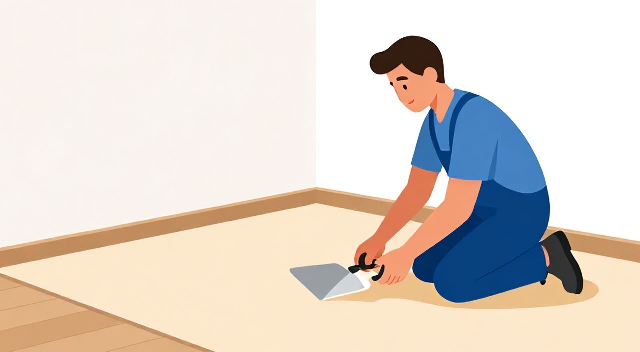 сколько лежать линолеуму укладки