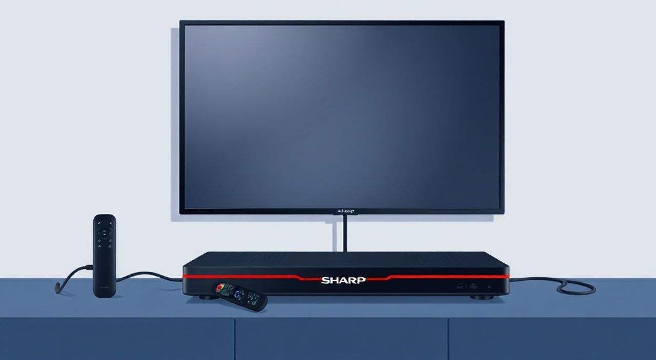 Телевизор sharp как подключить приставку