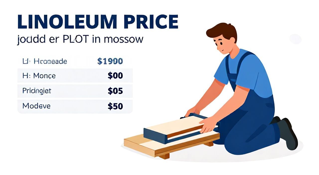 укладка линолеума цена за м2 в москве