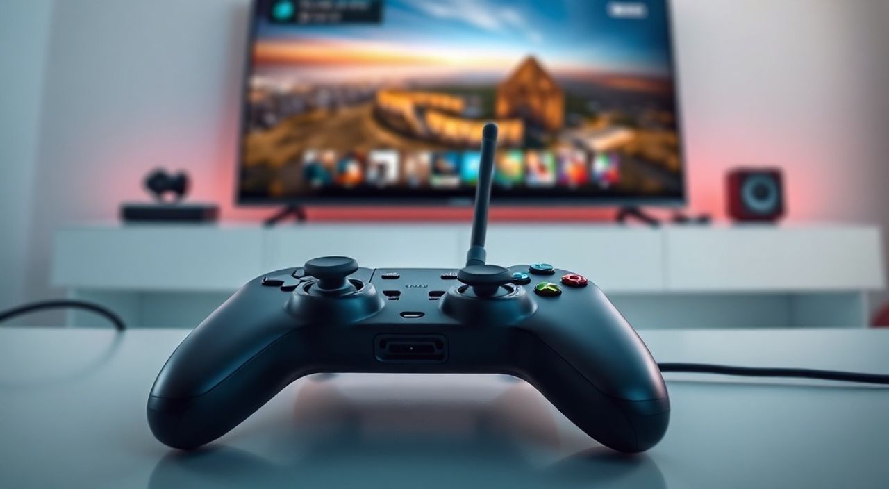 Wireless controller gamepad как подключить к телевизору