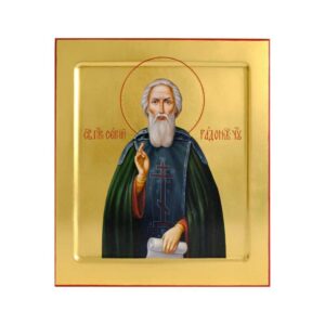 Икона Сергия Радонежского Держава