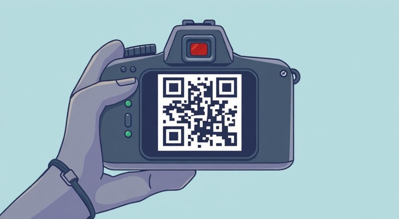 Как подключить камеру без qr кода