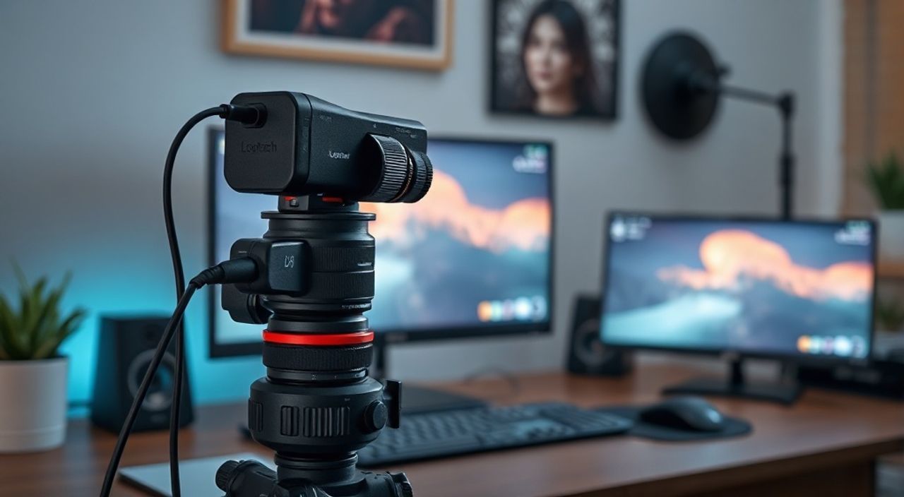 Камера logitech как подключить к компьютеру