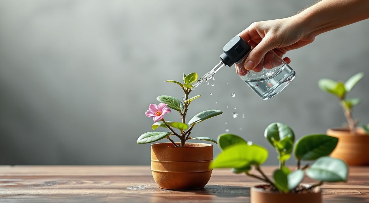 Как нужно поливать адениум