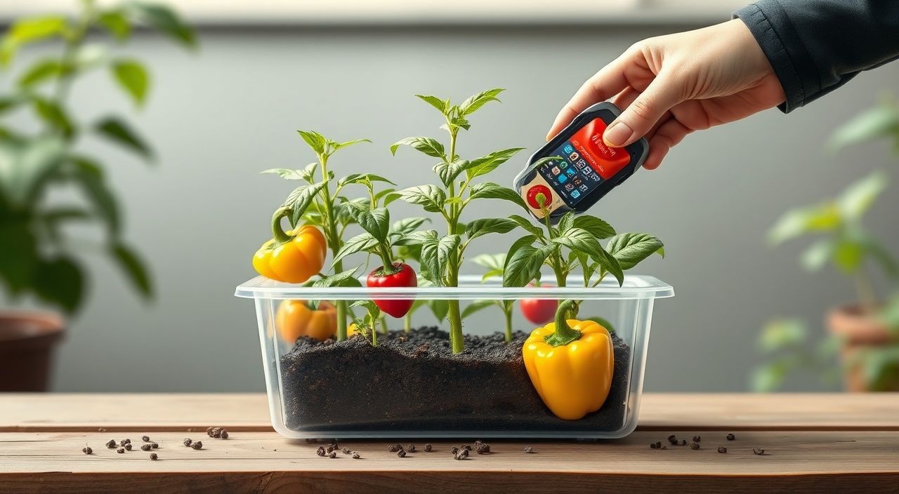 Какая емкость нужна для рассады перца