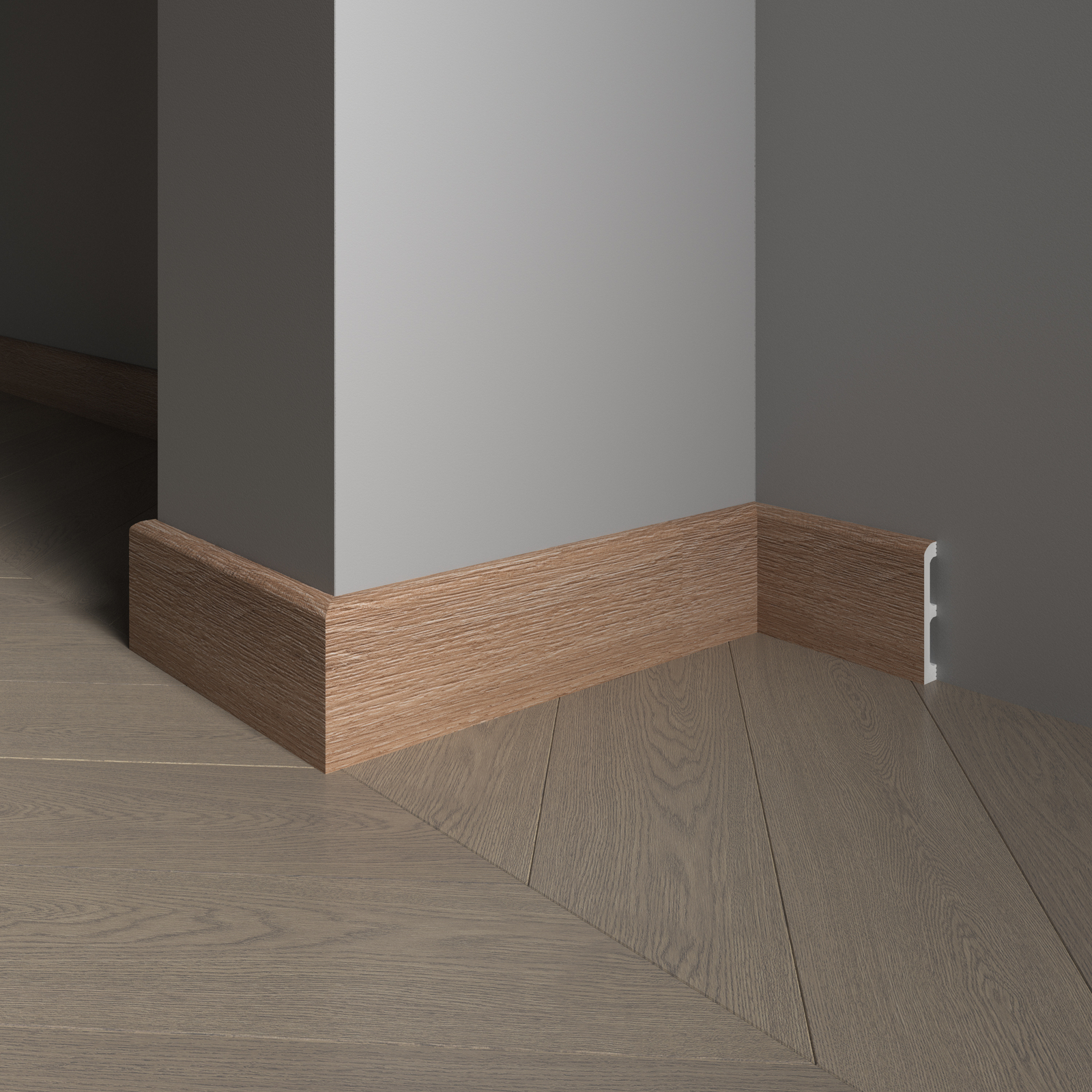 Плинтус 706-90SH DECOR-DIZAYN Плинтус 706-90SH DECOR-DIZAYN