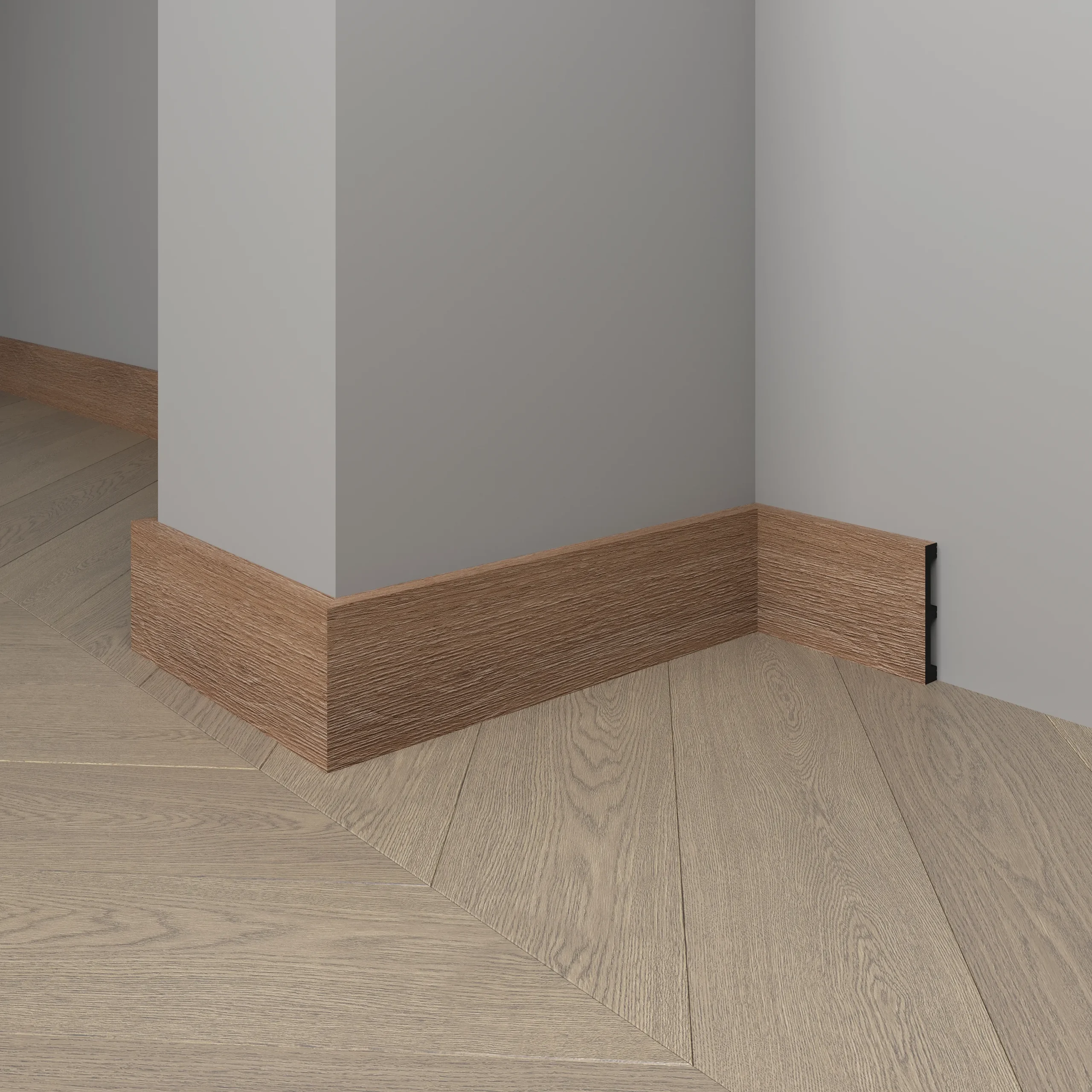 Плинтус 708-90SH DECOR-DIZAYN Плинтус 708-90SH DECOR-DIZAYN