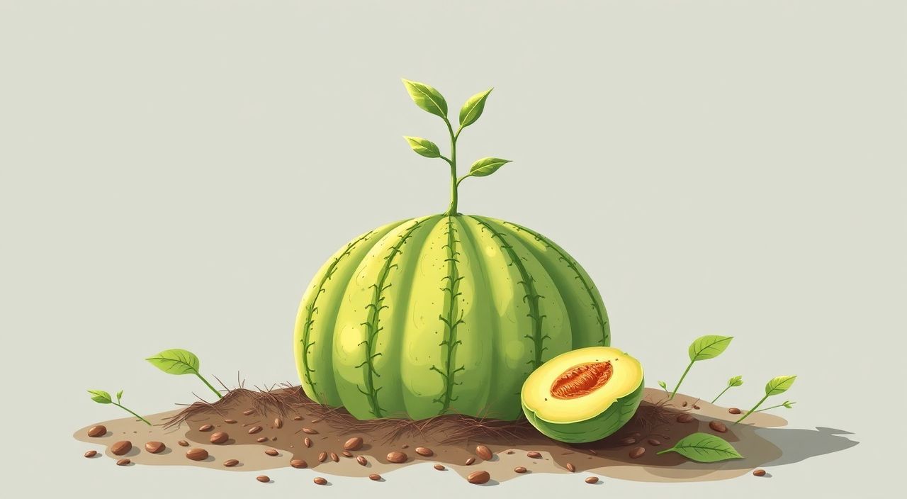Как формировать куст дыни