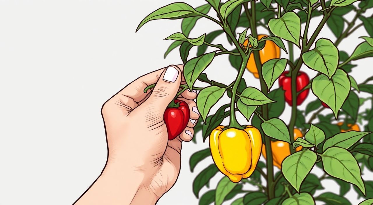 Как пасынковать перец для компактного куста?