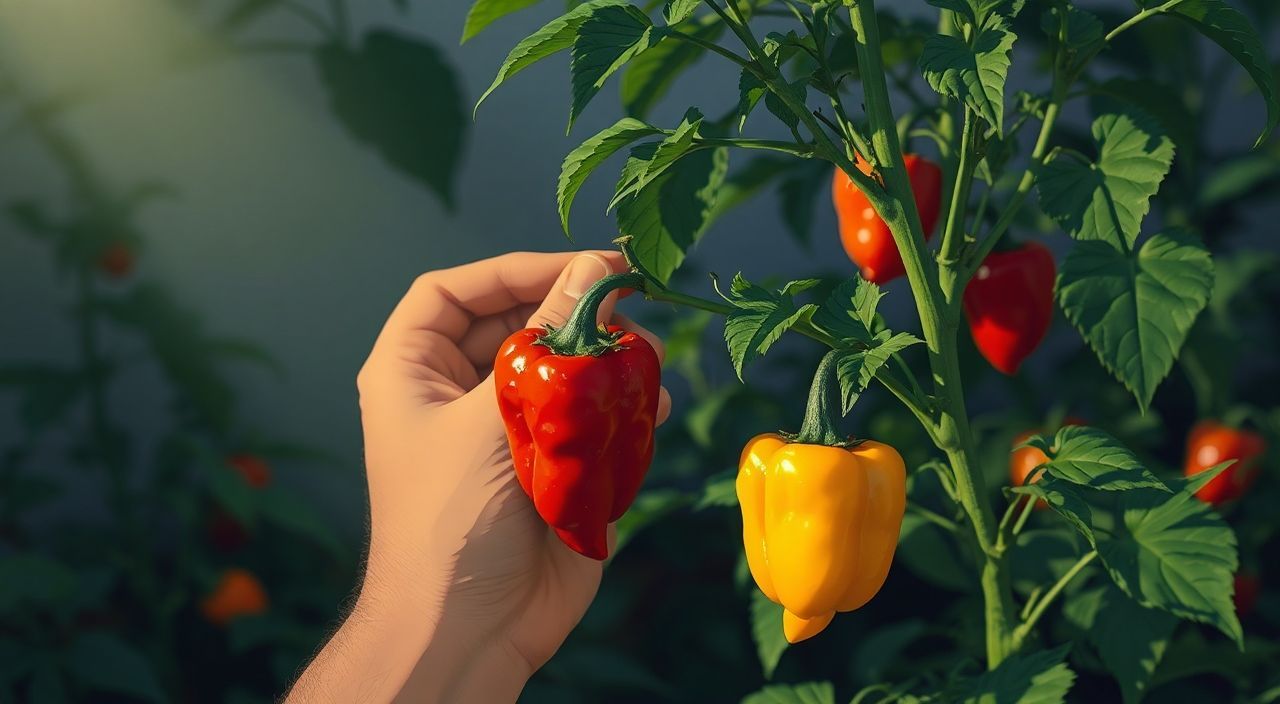 Как пасынковать перец при плохом освещении?