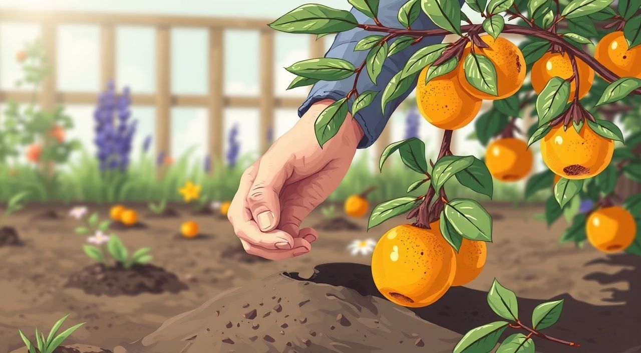 Как подвязывать абрикос на участке?