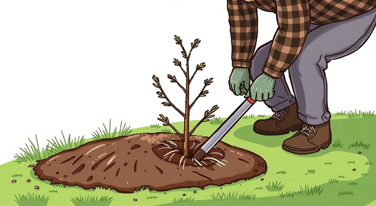 Как правильно мульчировать ель?