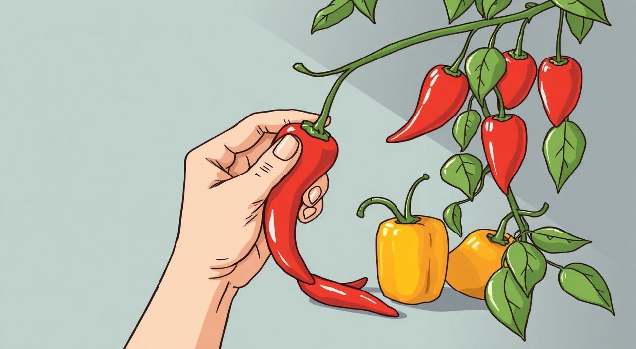 Как прищипывать острый перец в домашних условиях?