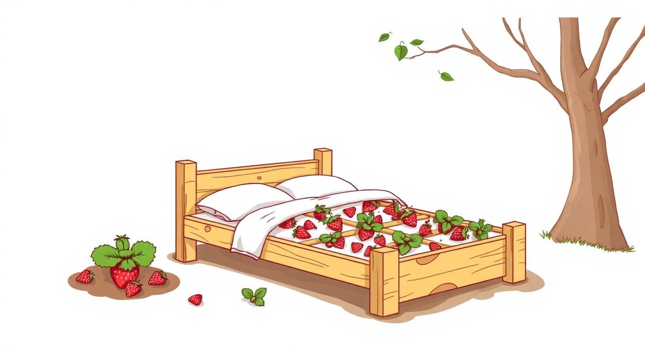 Как сделать грядки для клубники?