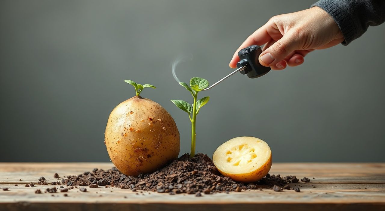 Как ускорить прорастание картофеля?