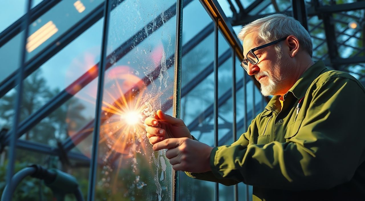 Как влияет ремонт стеклянной теплицы на освещение?