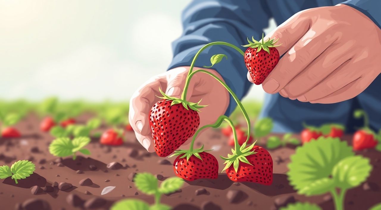 Как влияет сбор семян клубники на всхожесть?