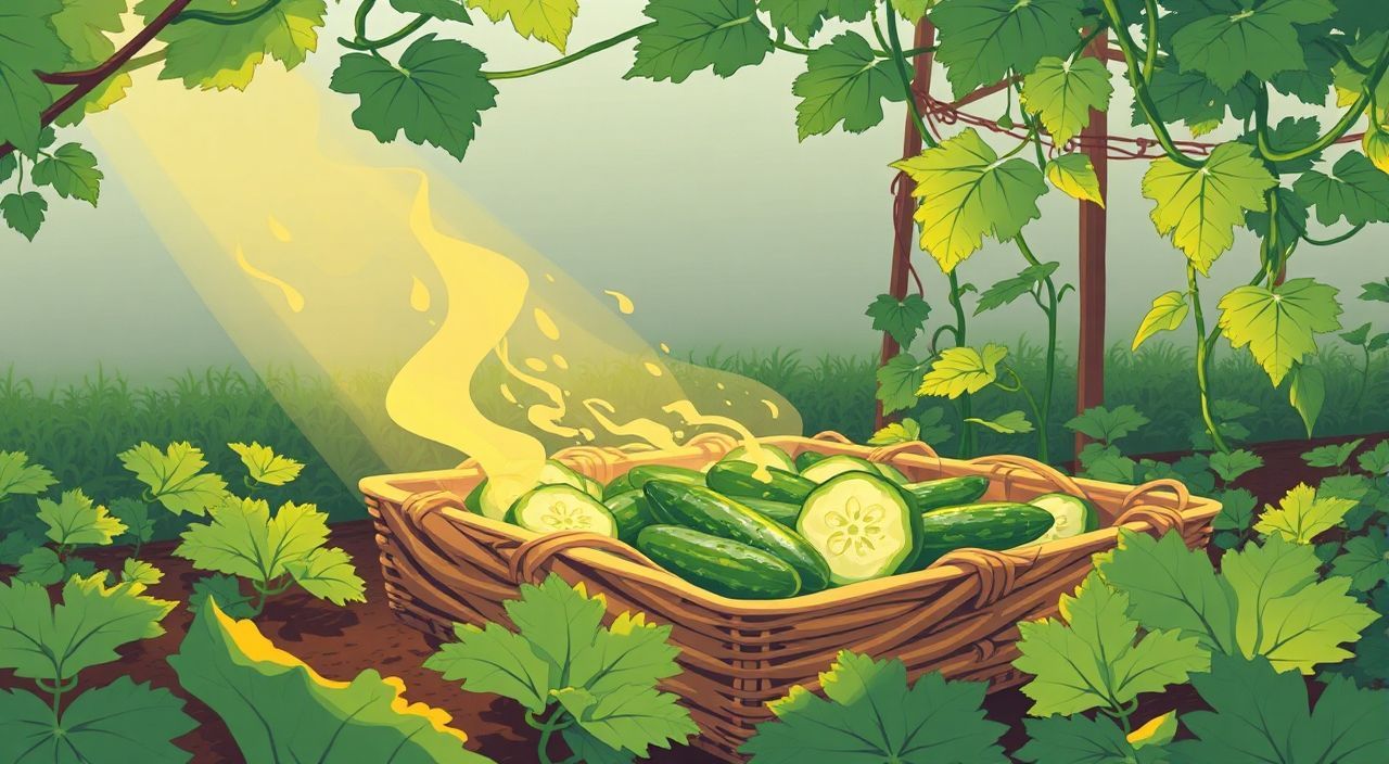 Как влияет тёплая грядка на урожай огурцов?