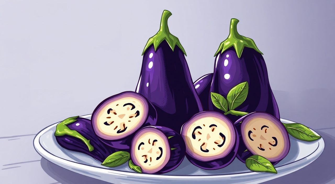 Баклажаны на дегустациях морепродуктов