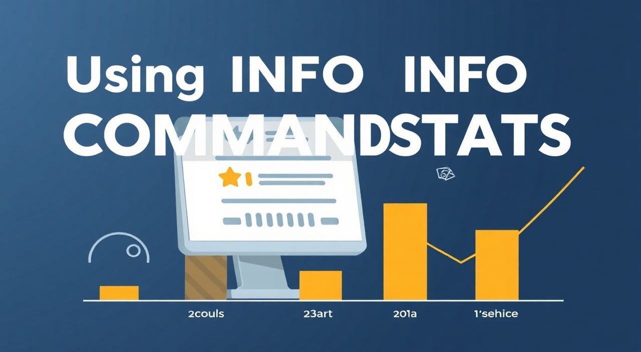 Как использовать INFO COMMANDSTATS для статистики команд