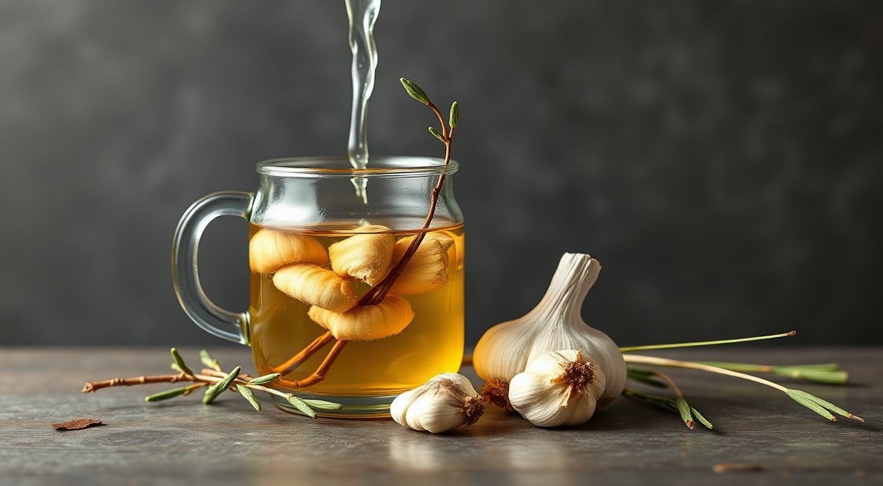 Как использовать настой коры дуба, хвоща и чеснока?