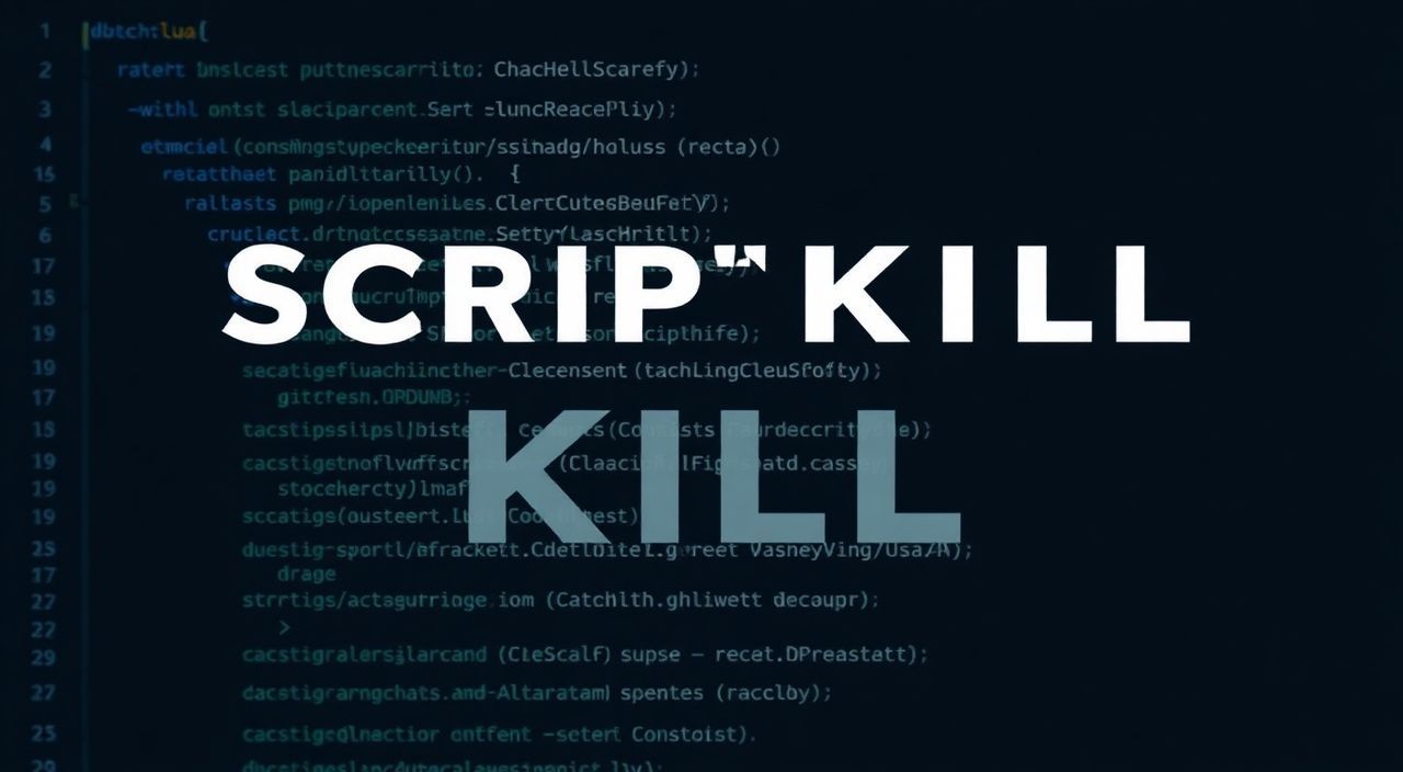 Как использовать SCRIPT KILL для остановки скриптов