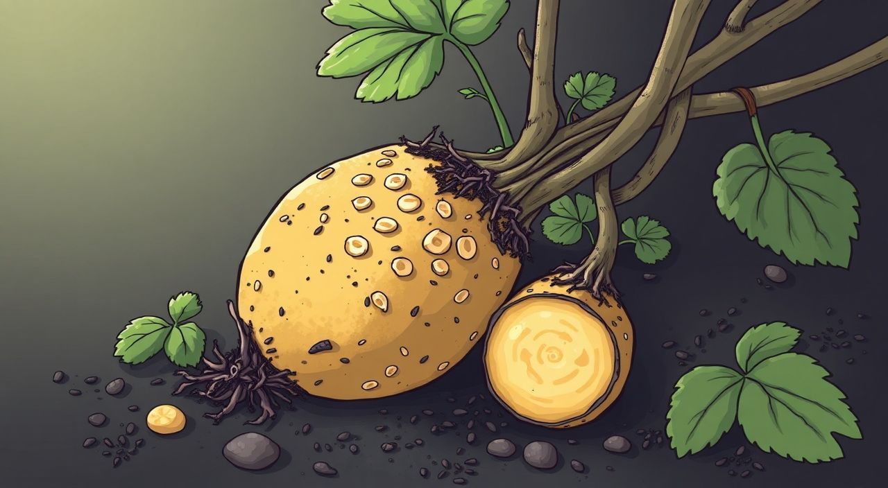 Как распознать фитофтороз на клубнях картофеля